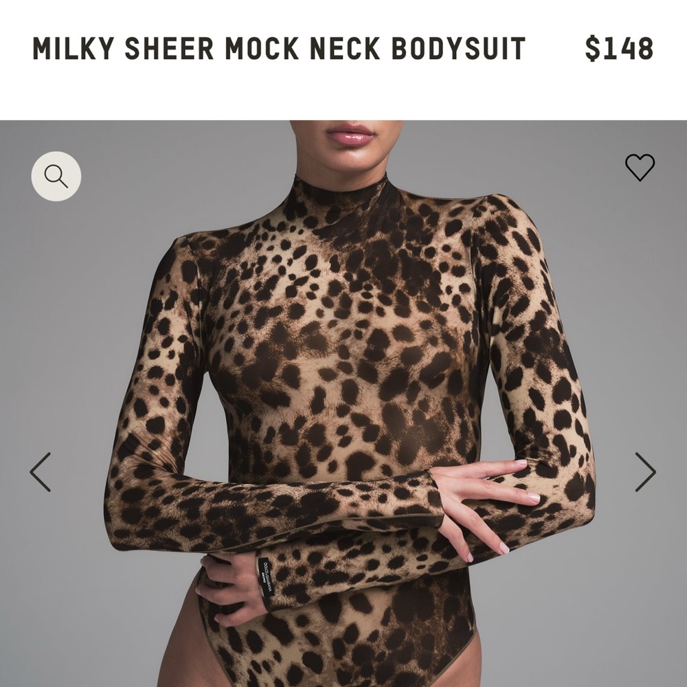SKIMS DOLCE GABBANA BODYSUIT